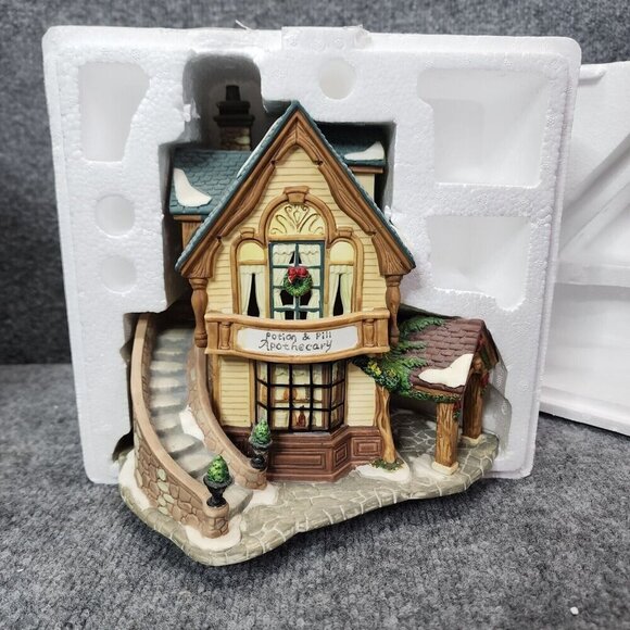2001 Santa's Workbench Potion and Pill Apothecary Victorian Series Original Box - Picture 3 of 16